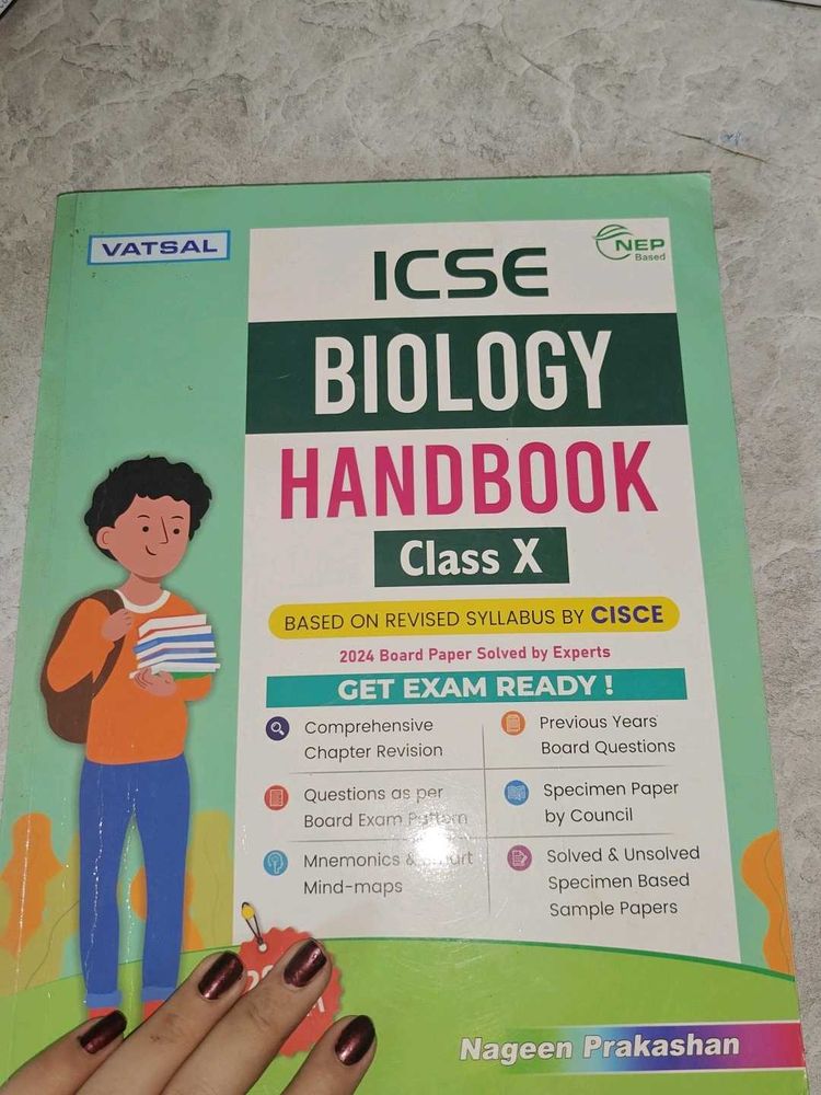 ICSE Biology Handbook Class X