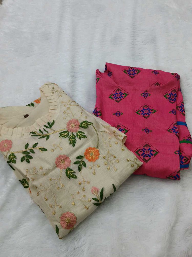 Set of 2 stylish kurtas