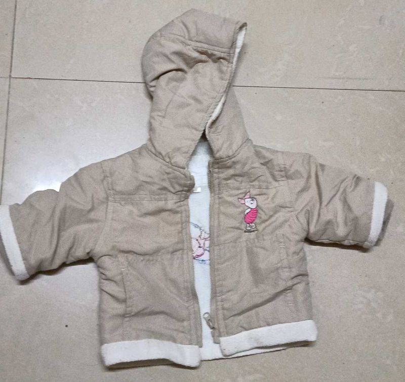 Cute Winnie the Pooh Baby Jacket