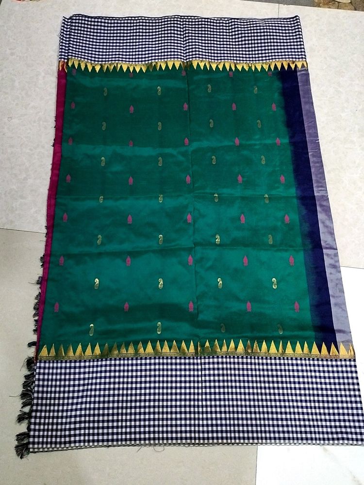 Pure Silk Kanjivaram Half &amp;Half