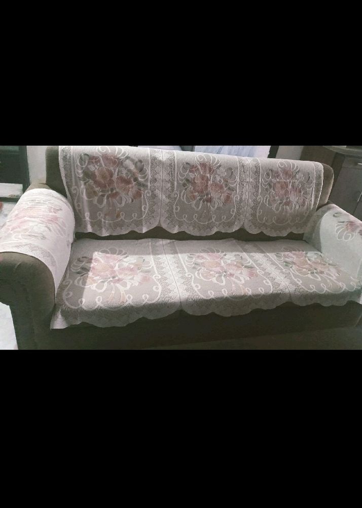Today's OFFER 10 Pc Sofa Cover Net Few Flaws