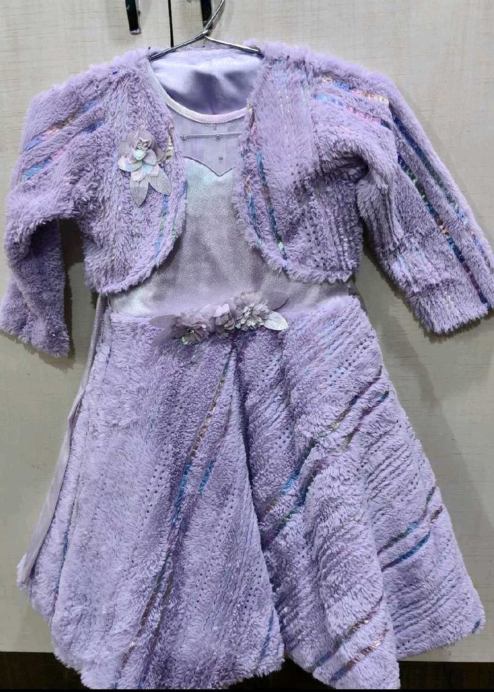 Cute Girls Dress with Jacket