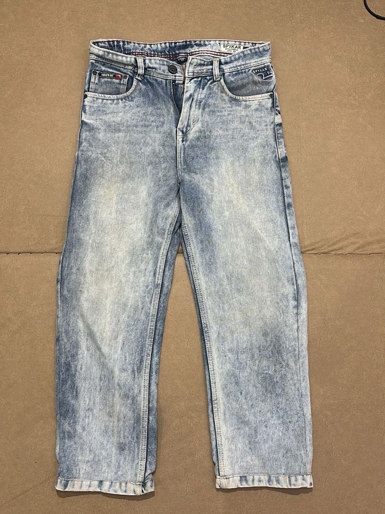 light acid wash skyper jeans blue