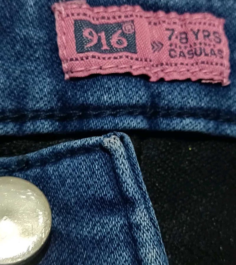 Kids Blue Denim Jeans