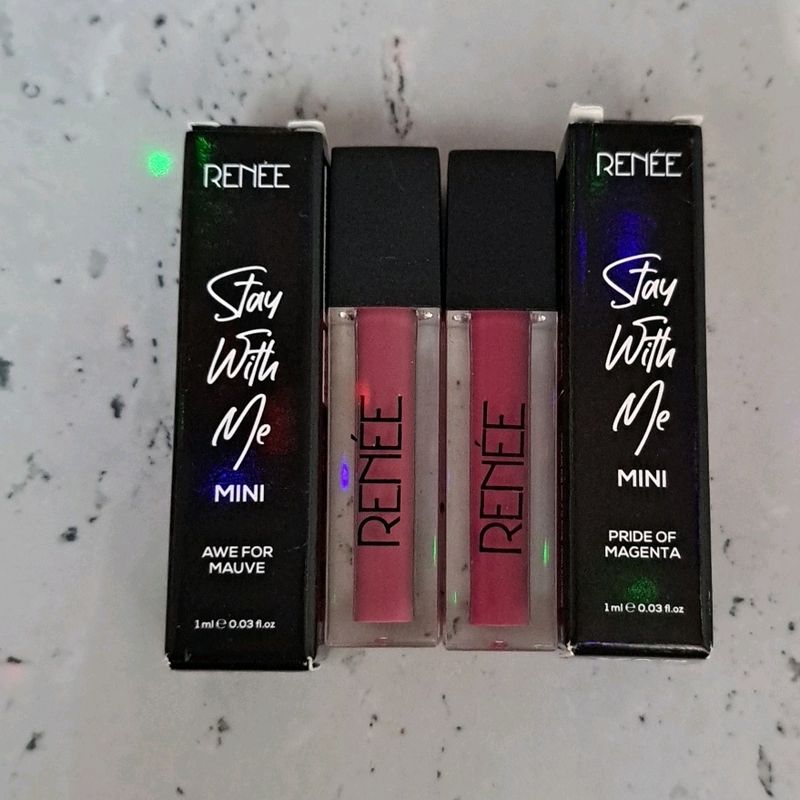 Renee Stay With Me Mini Lipstick Combo