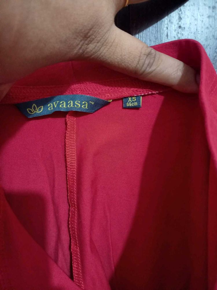 Avaasa Red Leggings - Size XS