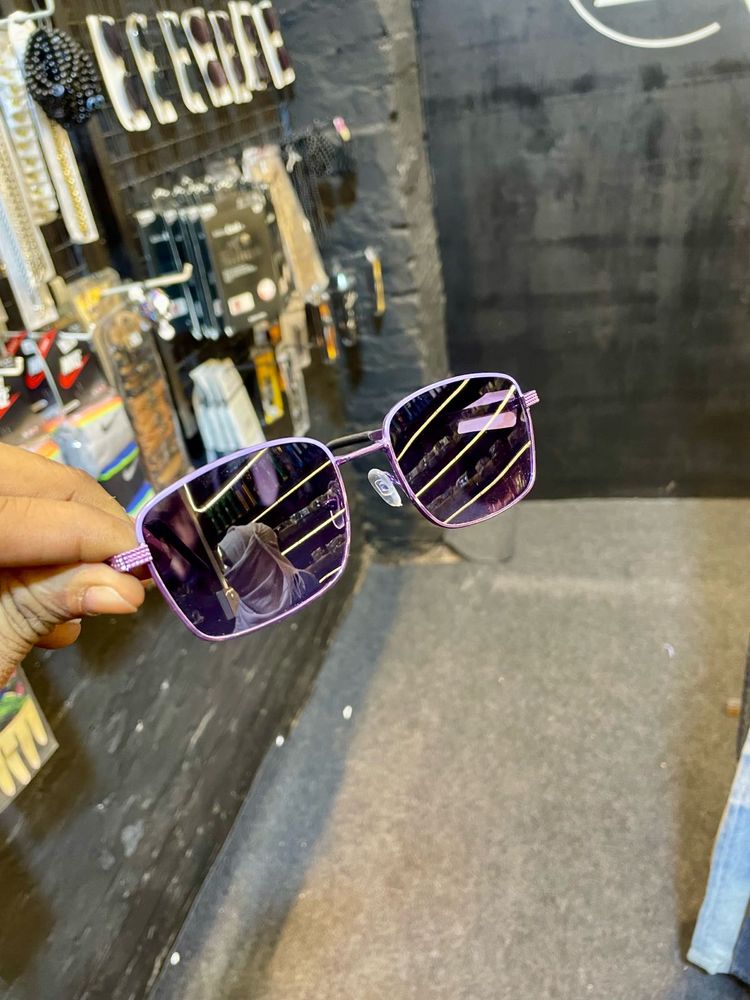 Stylish Purple Sunglasses