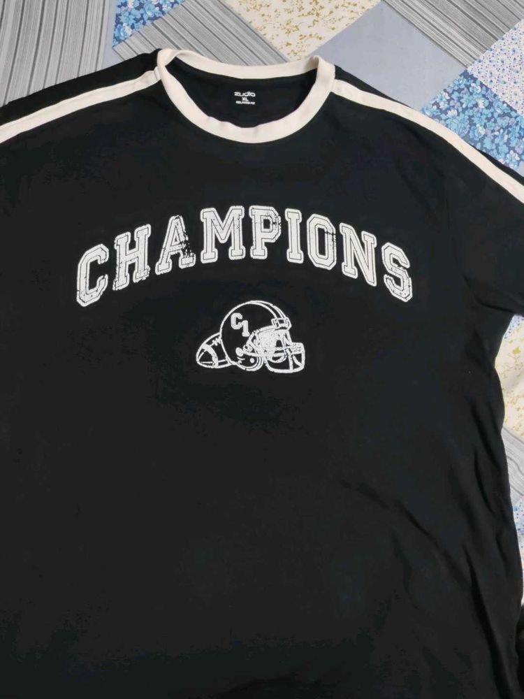 Men's "Champions" Football T-Shirt