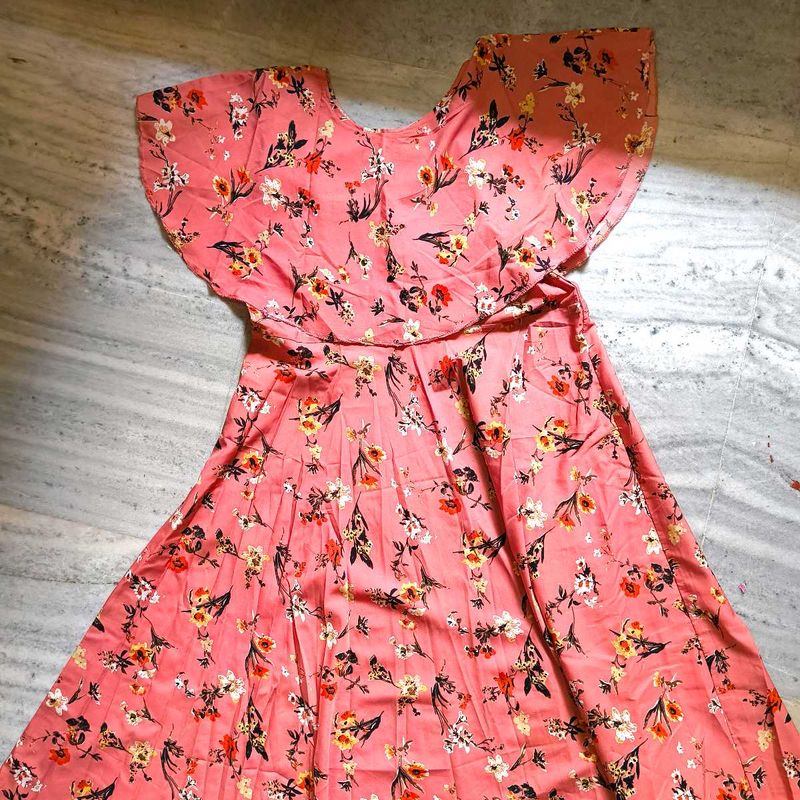 Crepe Flared/Aline Gown