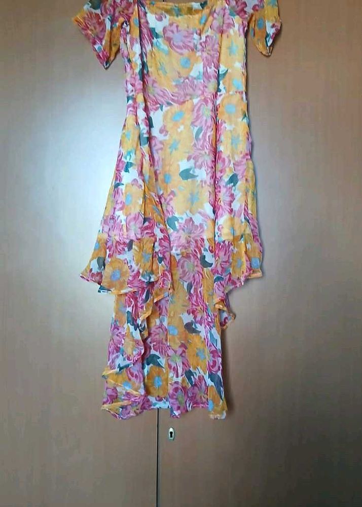 Floral Print Casual Dress