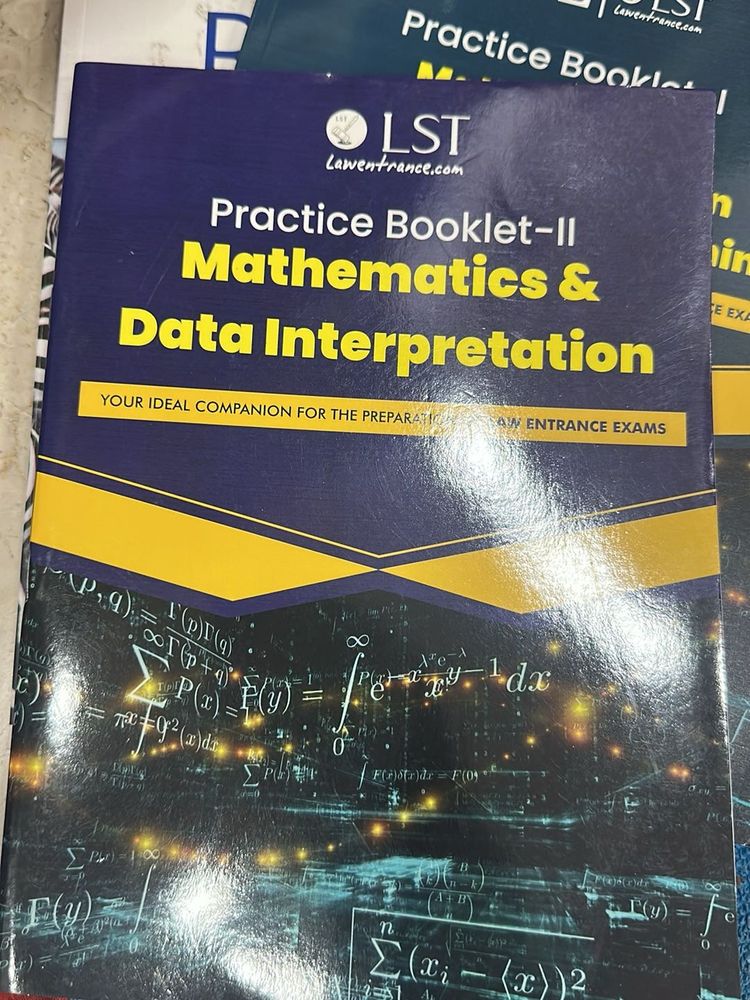 LST Practice Booklet-II Mathematics &amp; Data Interpr