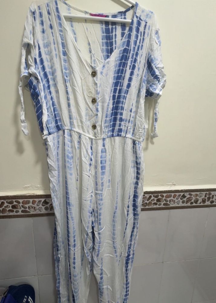 Boho Tie-die jumpsuit