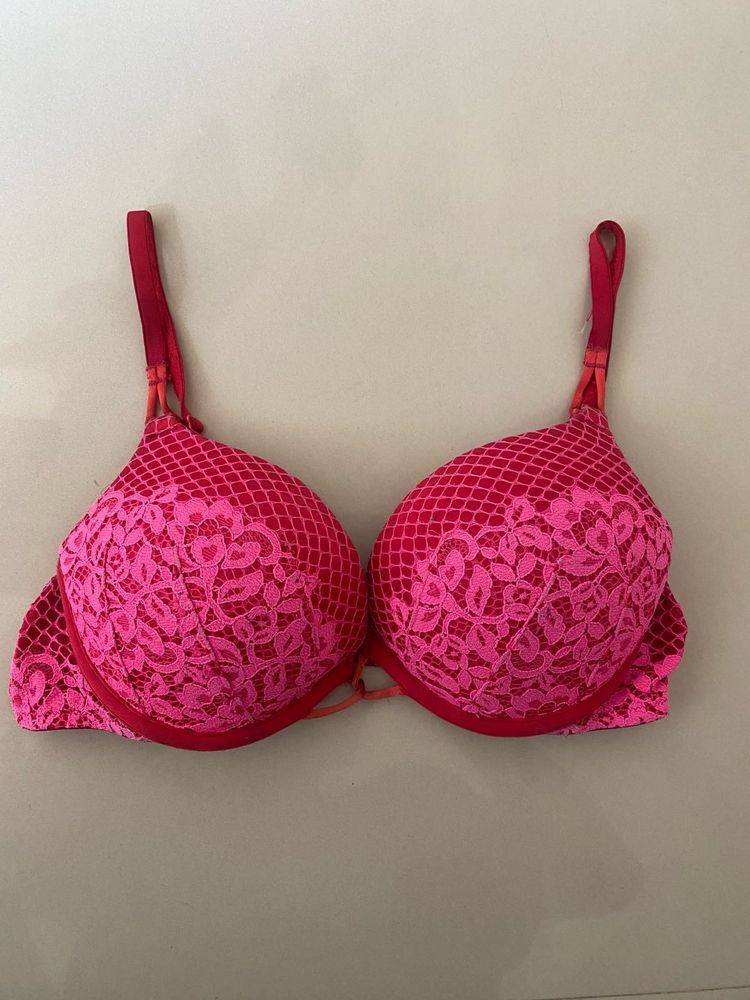 Lace Padded Push-Up Bra