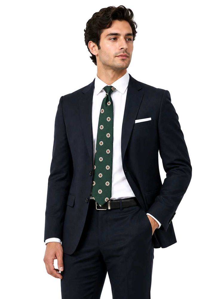 Men's Dark Green Tie