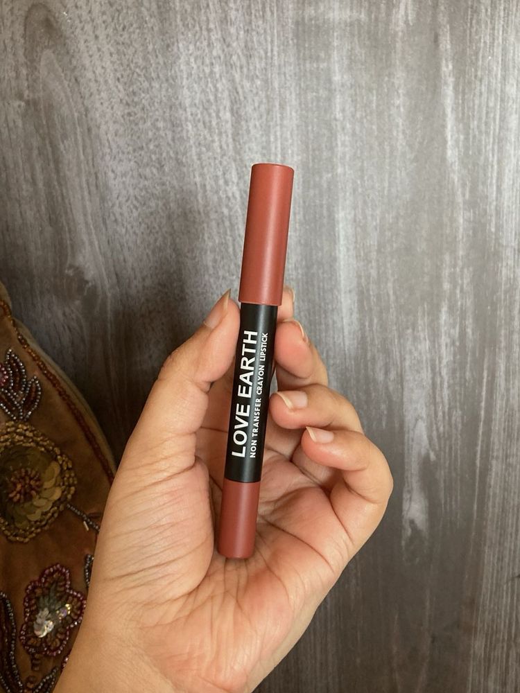 Love Earth Non Transfer Crayon Lipstick