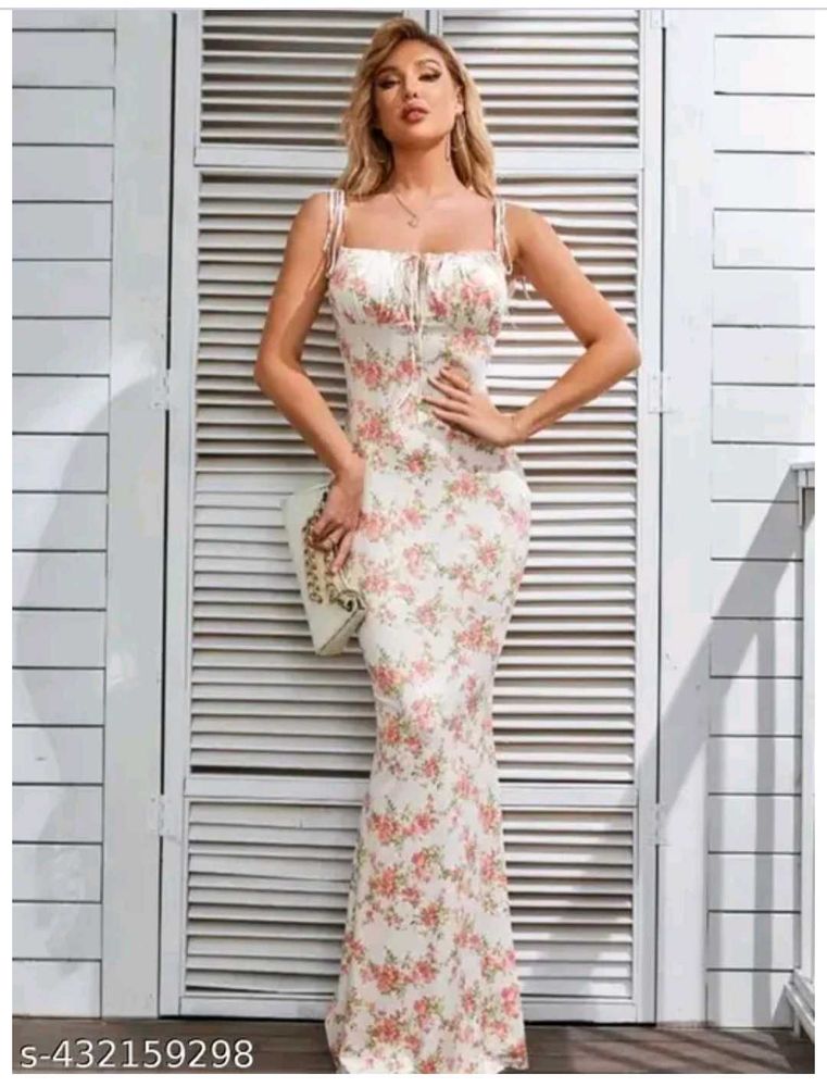 Floral Print Maxi Dress