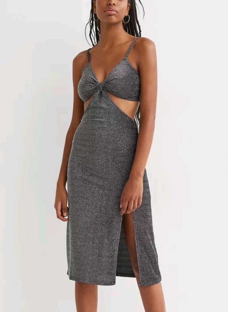 shimmery party wear H&amp;M dress