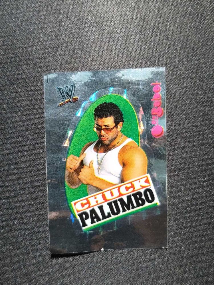 Big babol WWE sticker collectible - CHUCK PALUMBO
