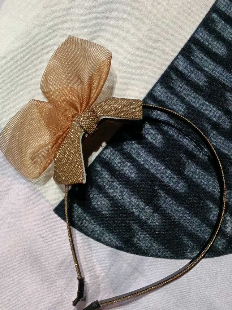 Cute Sparkly Bow Headband