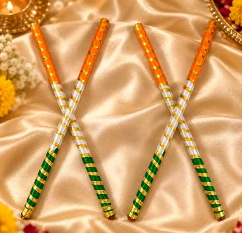 Wooden Dandiya Sticks for Garba