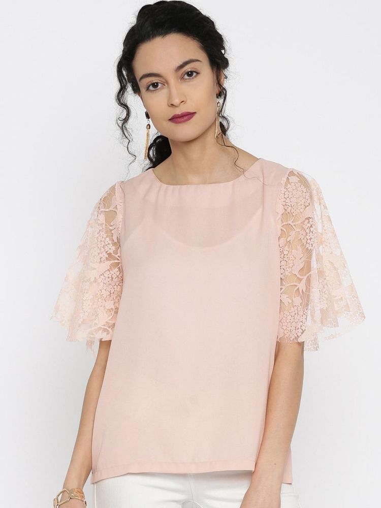 Pretty Peachy Pink Top