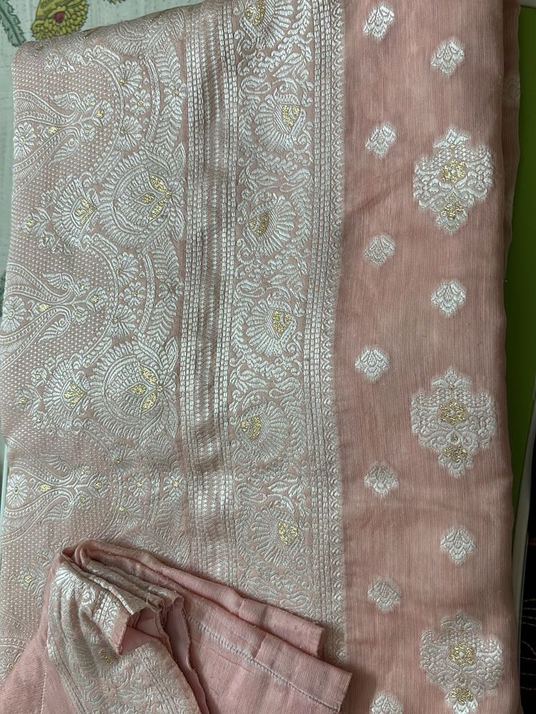 Beautiful Pink Ethnic saree