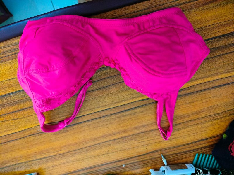 Beautiful Pink Bra branded