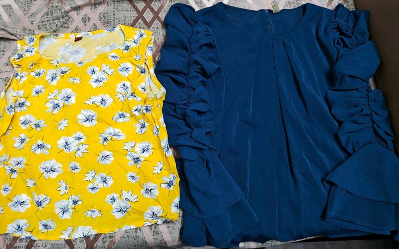 Chic Floral &amp; Ruffled Tops