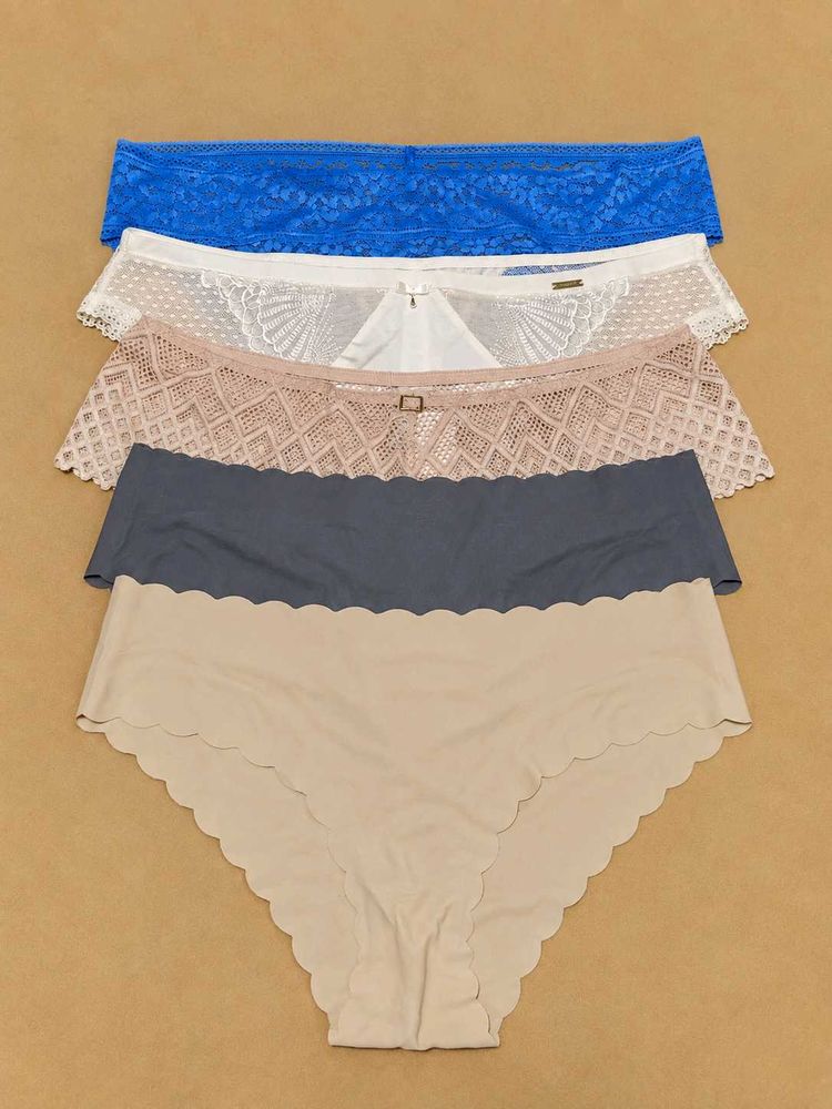 5-Piece Women’s Panty Set – Size UK 14 / L