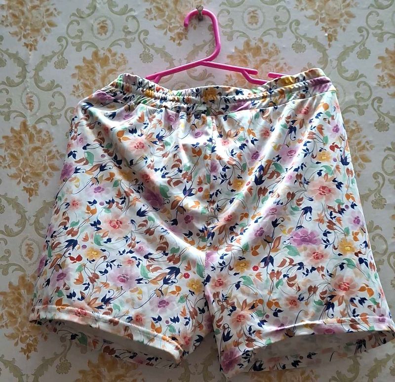 Floral Print Shorts
