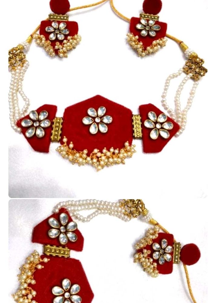 Red Jewellery Set