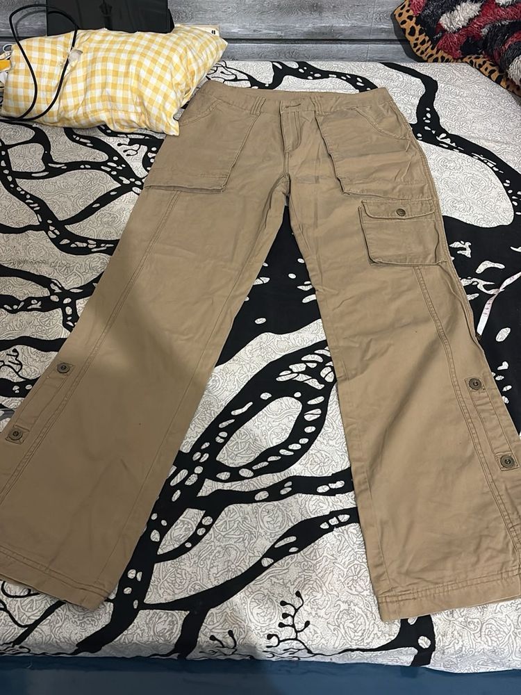 Khaki Cargo Pants