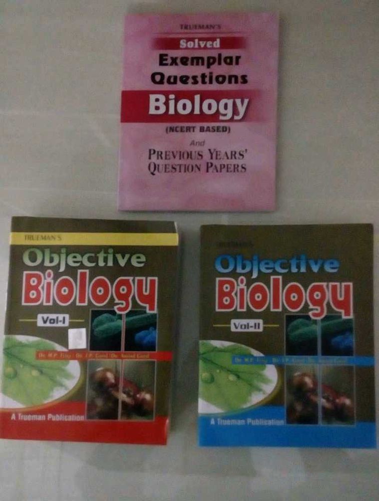 Trueman's Biology Books - Volumes I &amp; II + Solved