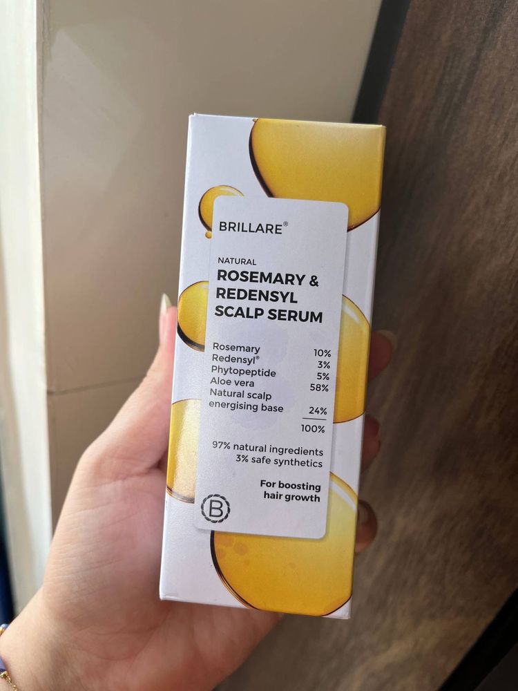 Brillare Rosemary &amp; Redensyl Scalp Serum