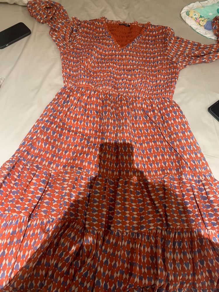 Curve Plus Size Chiffon Midi Dress