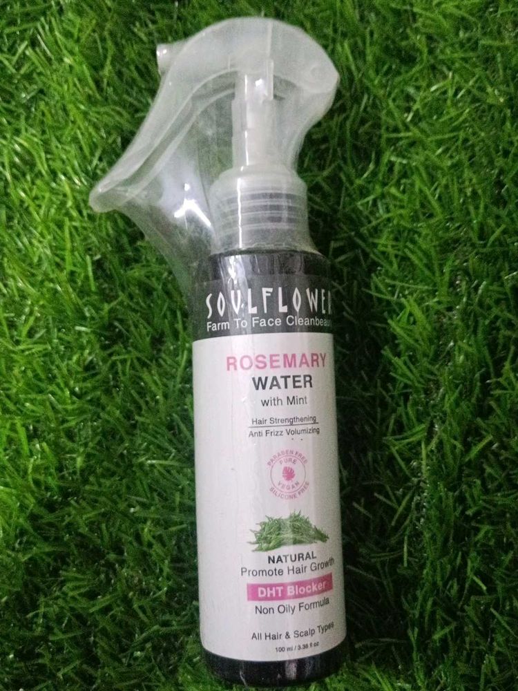 Soulflower Rosemary Water for Hair Growth