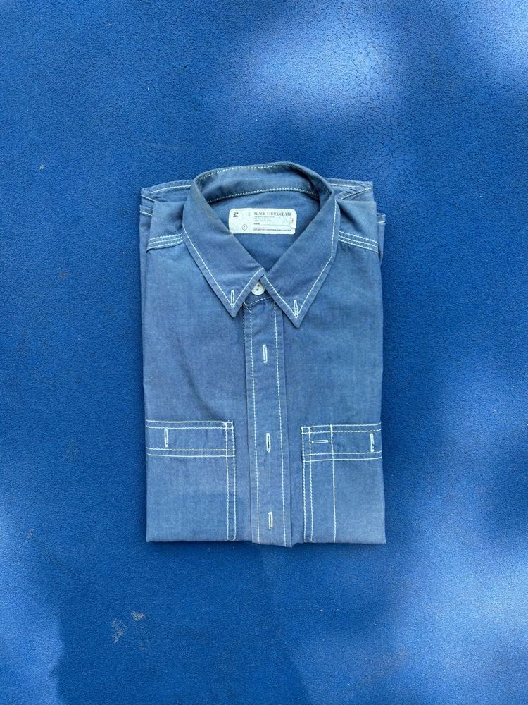 Vintage Blue Denim Shirt