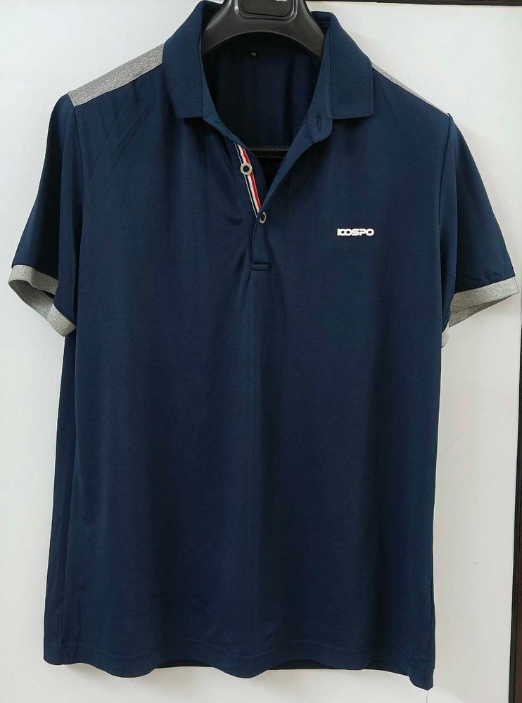 Men's Navy Blue Polo T-Shirt