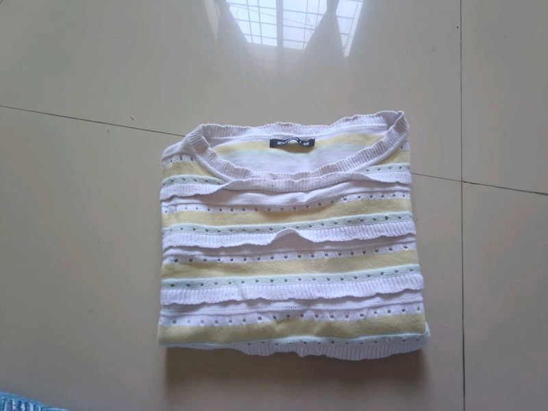 Striped Knit Top