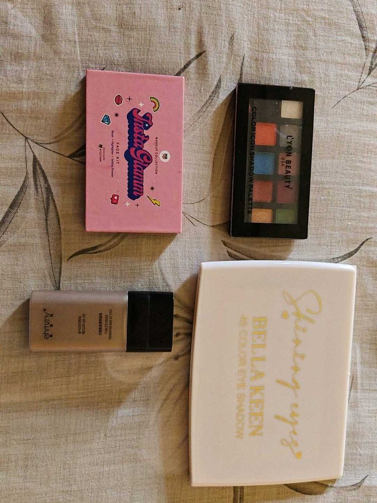 Makeup Bundle: Face Kit &amp; Eyeshadow Palettes