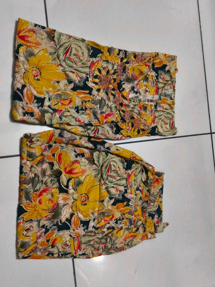 Vibrant Floral Palazzos