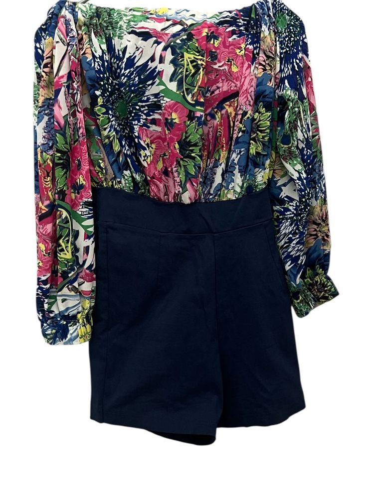 Floral Print Romper  Size S