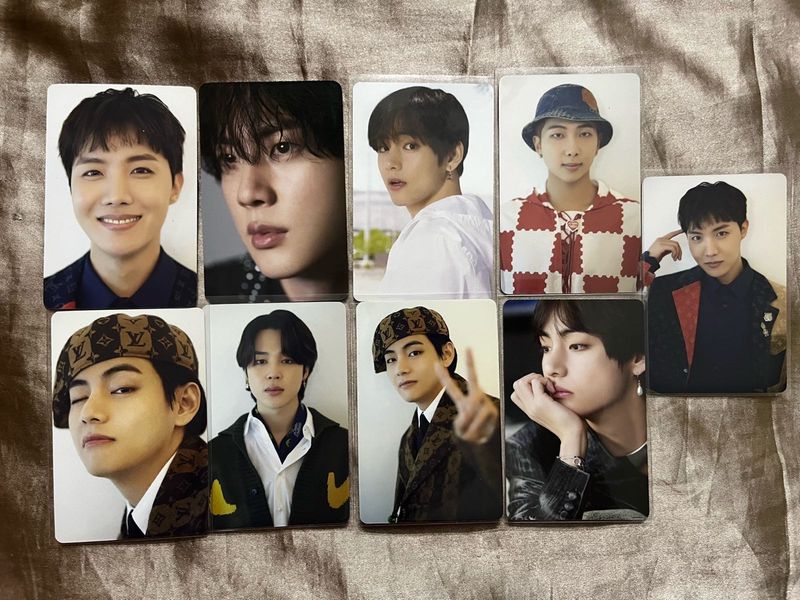 Official bts dicon photocards set of 9