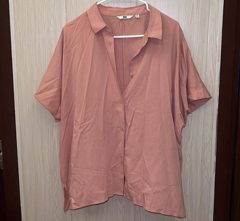 Chic Oversized Button-Up Shirt