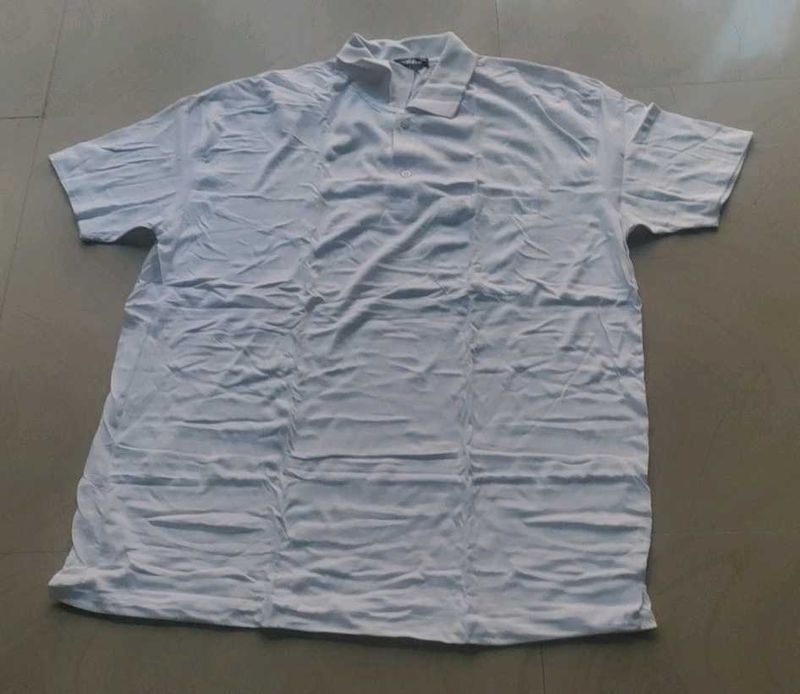 White Polo T-Shirt