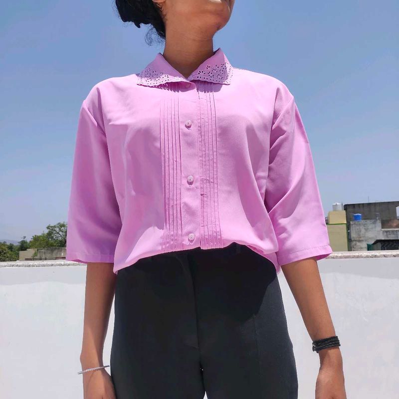 New Vintage Shirt With Designer Collar