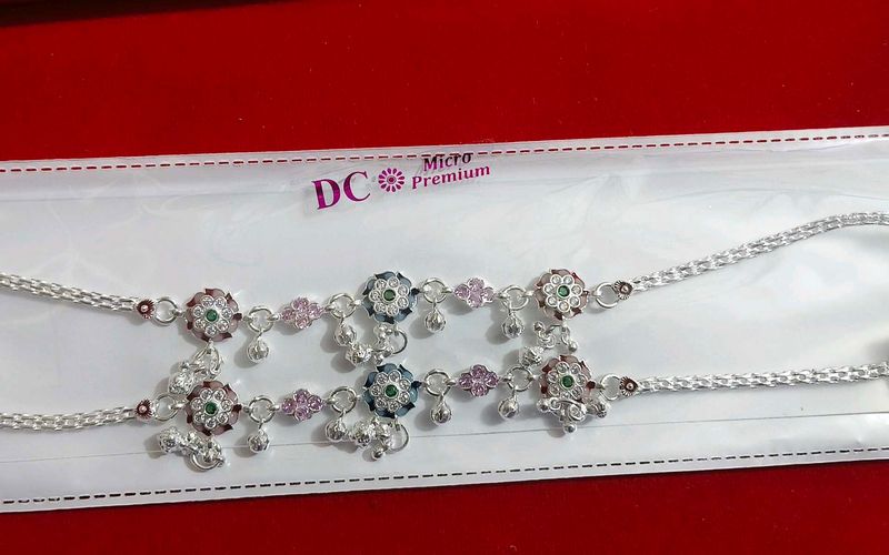 Beautiful Silver Anklets