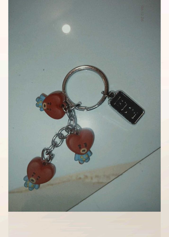 Cute BT21 TATA Keychain