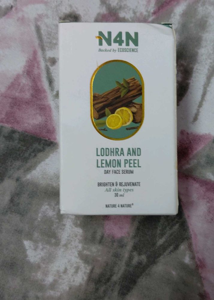 N4N Lodhra &amp; Lemon Peel Face Serum