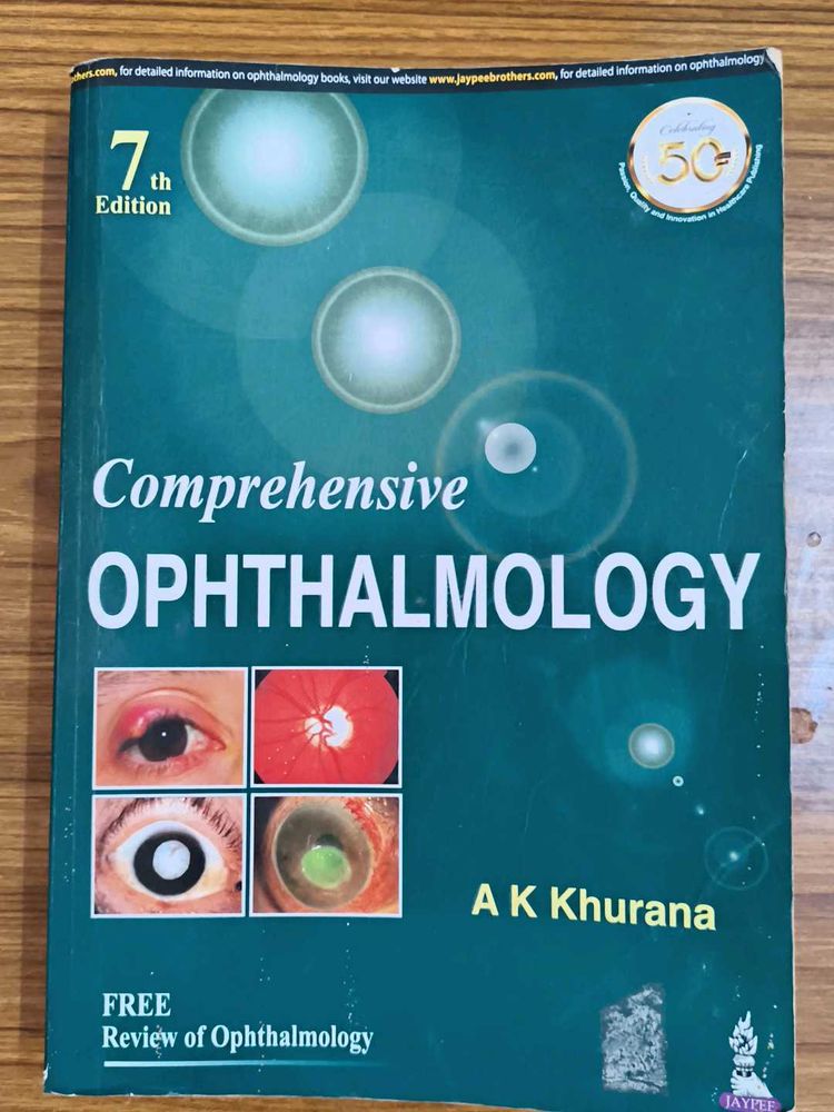Comprehensive Ophthalmology 7th Edition